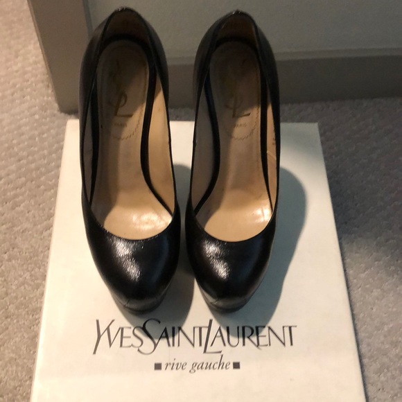 Yves Saint Laurent Shoes - YSL Tribtoo 105 Black Pump